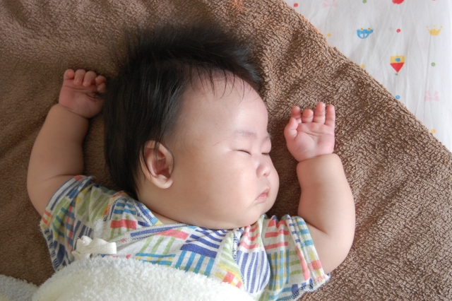 赤ちゃんの汗疹予防