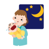 6ヵ月以降の夜泣き原因と対処方法！まずは試して寝不足ママの夜泣き対策